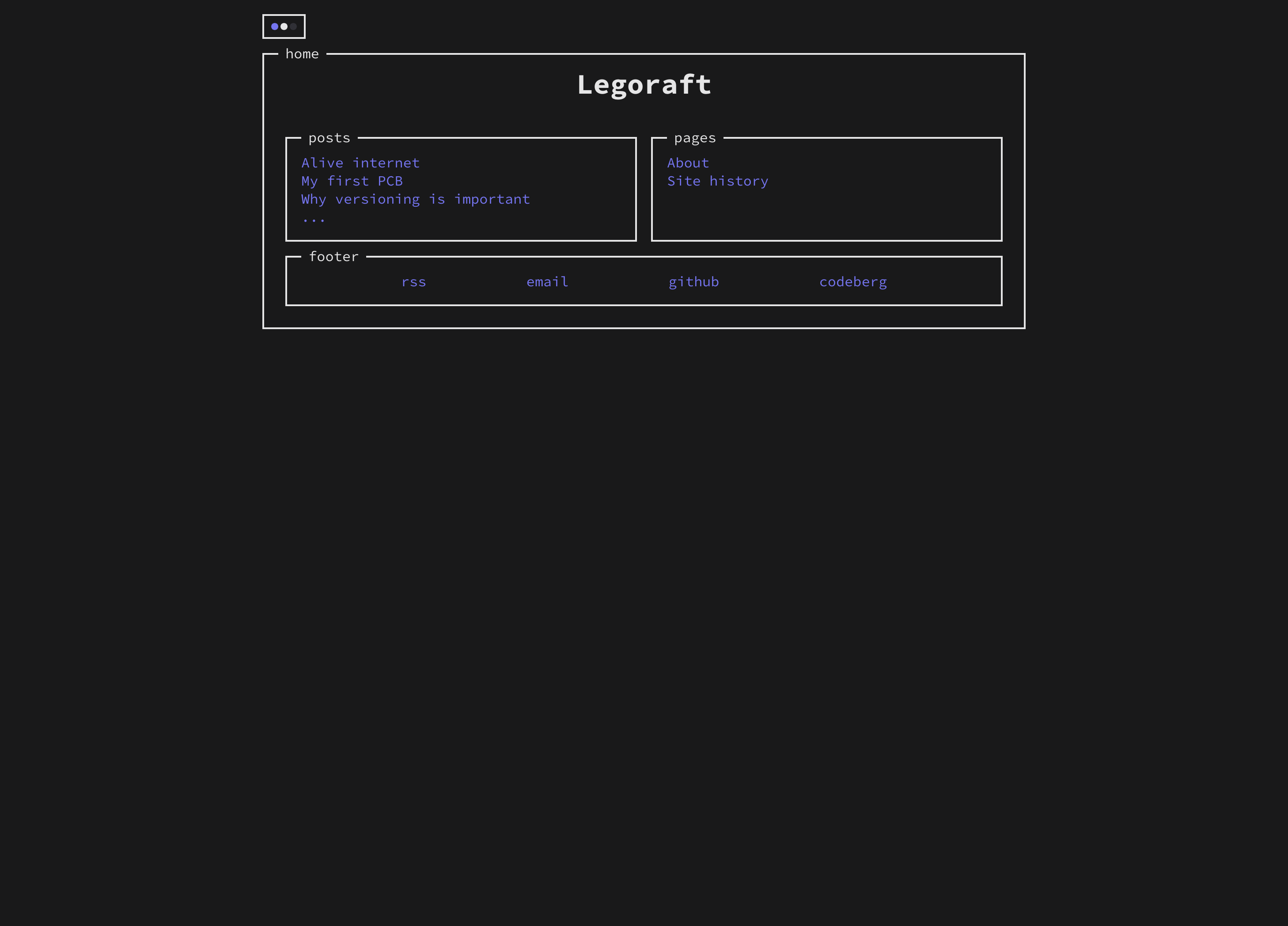 The next iteration of my personal site, with a TUI-like theme